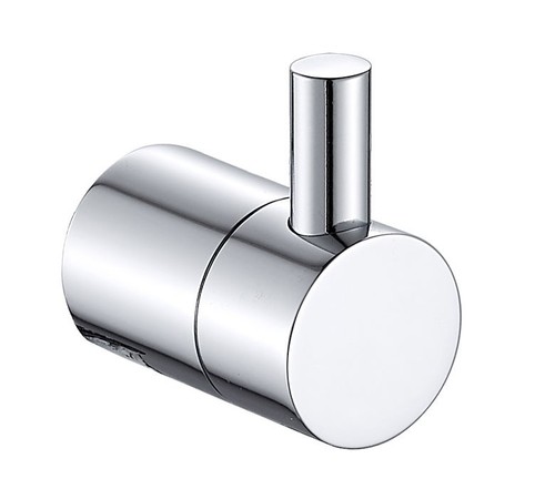 קולב בודד מבריק למגבות אמבטיה STYLO-4754-CP כרום