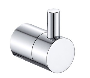 קולב בודד מבריק למגבות אמבטיה STYLO-4754-CP כרום