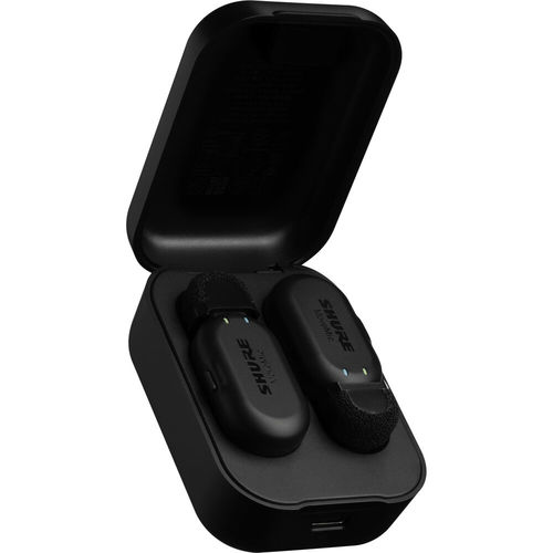 זוג מיקרופוני דש אלחוטיים לסמארטפון Shure MoveMic Two