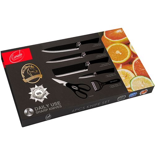 סט סכיני שף למטבח 6 חלקים Comida