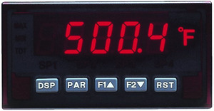 PAXT – טרמוסטט טמפרטורה, להתקנה על פנל. מידות 48×96 מ”מ