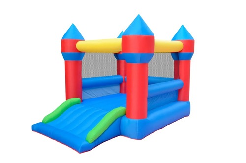 מתקן קפיצה מתנפח בינוני אבירים מגלשה+משטח קפיצה JUMPER דגם 62024 