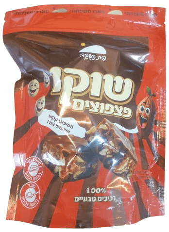 שוקו פצפוצים - חטיפי קקאו ופצפוצי אורז 200 גרם