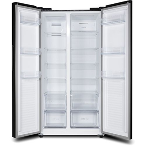 מקרר SBS דלת מול דלת 622 ליטר נטו Electra EL6460DI - גימור נירוסטה מושחרת אחריות ע"י היבואן הרשמי אלקטרה