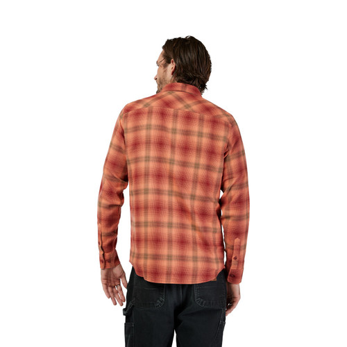 חולצת פלנל פוקס אדום / כתום - FOX SURVIVALIST STRETCH FLANNEL V25