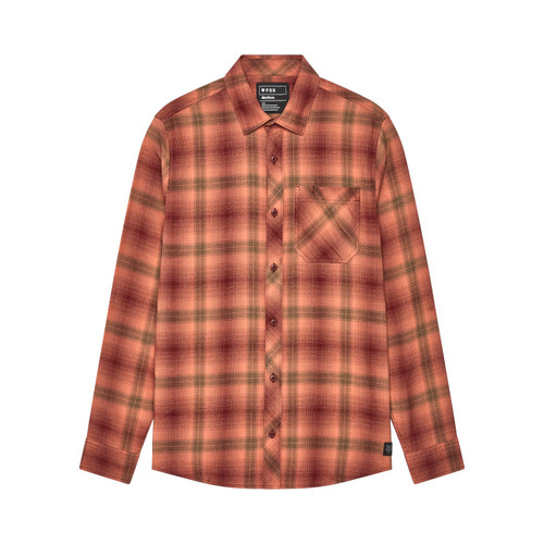 חולצת פלנל פוקס אדום / כתום - FOX SURVIVALIST STRETCH FLANNEL V25