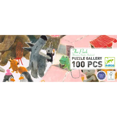 פאזל גלריה 100 חלקים - הפארק