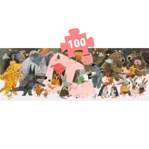 פאזל גלריה 100 חלקים - הפארק