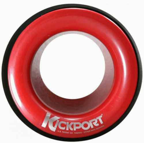 קיק פורט לבייס דראם KP2-R Bass Drum Port בצבע אדום מבית KickPort