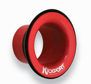 קיק פורט לבייס דראם KP2-R Bass Drum Port בצבע אדום מבית KickPort