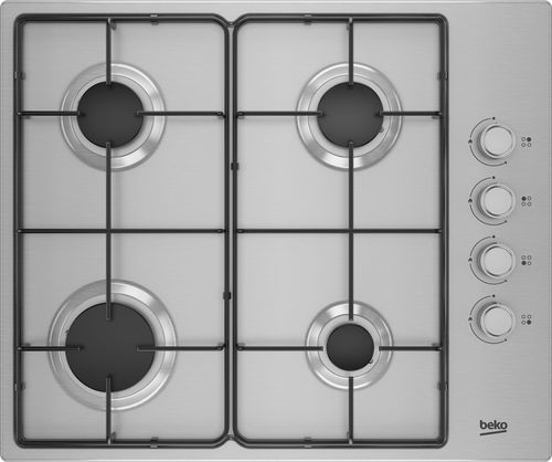 ‏כיריים גז 4 להבות Beko HIGG64124SX בקו נירוסטה