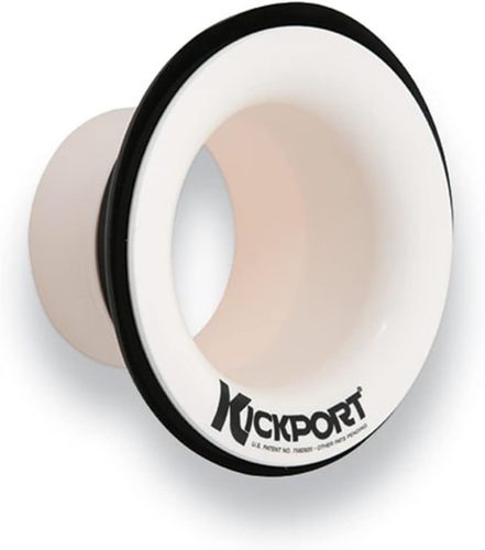 קיק פורט לבייס דראם KP2 Bass Drum Port בצבע לבן