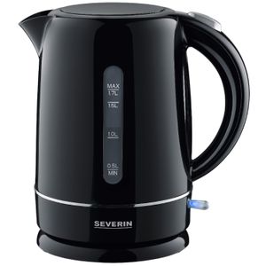 קומקום חשמלי 1.7 ליטר Severin WK4322 - צבע שחור