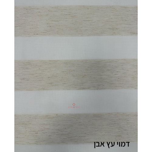 וילון גלילה זברה AMERICAN STRIPE גובה 180 ס