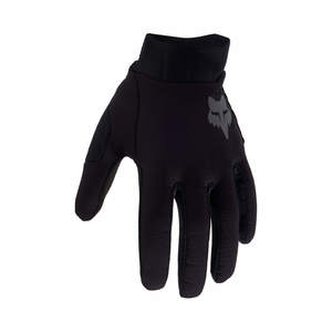 כפפות רכיבה חסינות מים פוקס שחור - FOX DEFEND LO PROFILE GLOVES V24