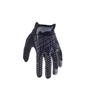 כפפות רכיבה פוקס שחור / אפור - FOX 360 GLOVES V25  