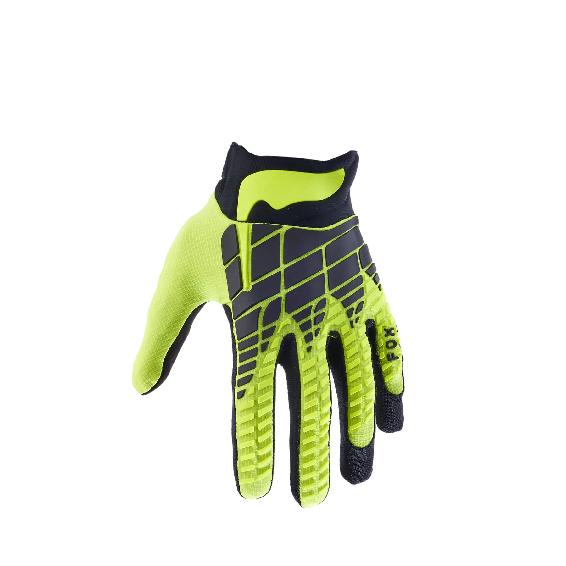 כפפות רכיבה פוקס צהוב - FOX 360 GLOVES V25  