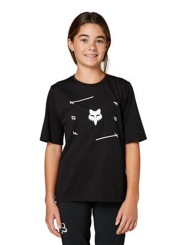 חולצת רכיבה לאופני שטח ילדים שחור - YOUTH RANGER DRI RELEASE JERSEY
