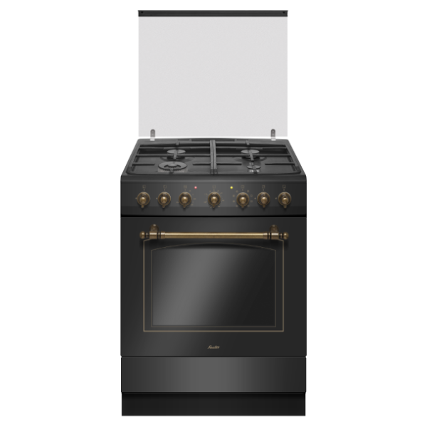 ‏תנור משולב כיריים Sauter Rustic 7020B סאוטר