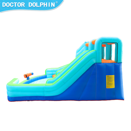 מתנפח בריכה+מגלשה Doctor Dolphin DD73002 