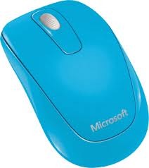 עכבר אלחוטי אופטי כחול Wireless Mobile Mouse 1850