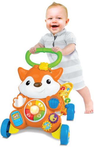 הליכון לפעוטות שועל חביב 2 ב-1 WINFUN