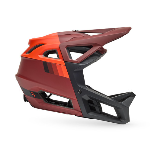 קסדת אנדורו מלאה פוקס בורדו- FOX PROFRAME RS SOL V25 