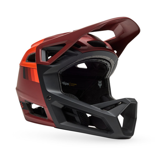 קסדת אנדורו מלאה פוקס בורדו- FOX PROFRAME RS SOL V25 