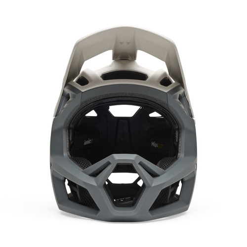 קסדת אנדורו מלאה פוקס לבן / אפור - FOX PROFRAME RS SOL V25 