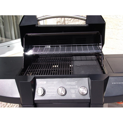 גריל גז עוצמתי - 3 מעברים כולל כירת גז SCAB סקאב Spider 3