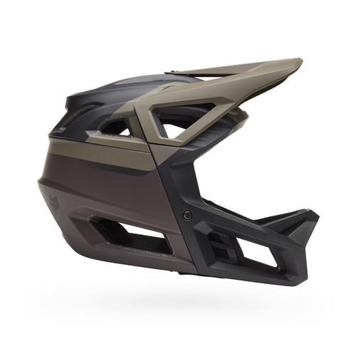 קסדת אופניים מלאה לילדים פוקס שחור / חום - FOX YTH PROFRAME RIZER V25