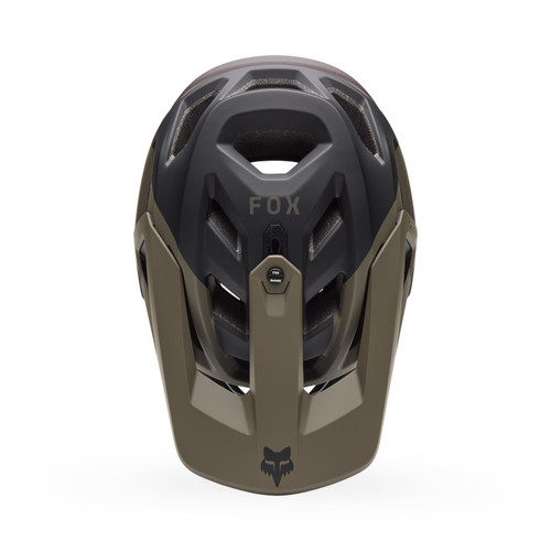 קסדת אופניים מלאה לילדים פוקס שחור / חום - FOX YTH PROFRAME RIZER V25