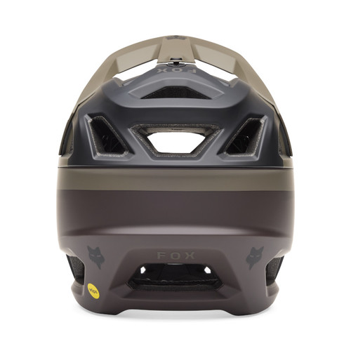 קסדת אופניים מלאה לילדים פוקס שחור / חום - FOX YTH PROFRAME RIZER V25