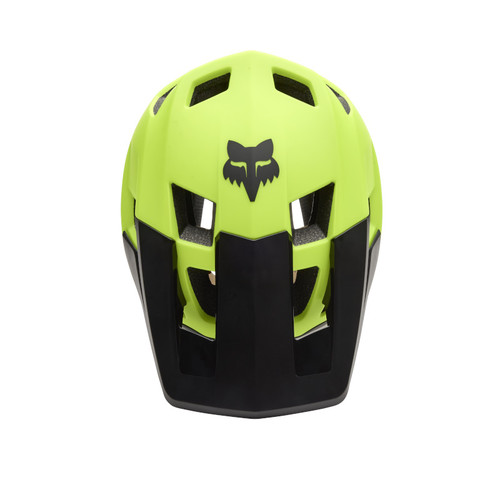קסדת אופניים פוקס דרופריים שחור / צהוב- FOX DROPFRAME HELMET V25
