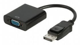 מתאם DISPLAYPORT זכר ל-VGA נקבה