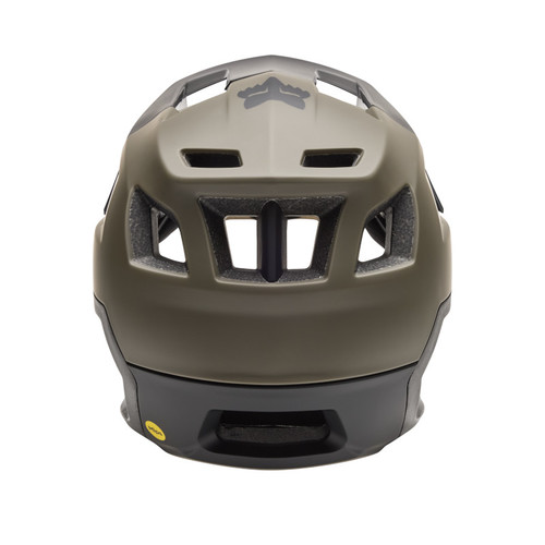 קסדת אופניים פוקס דרופריים ירוק זית- FOX DROPFRAME HELMET V25