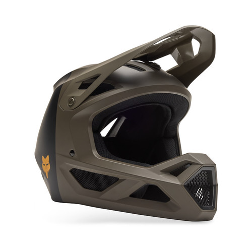 קסדת אופניים מלאה לילדים פוקס שחור / חום - FOX RAMPAGE YTH 5050 V25