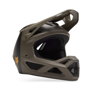 קסדת אופניים מלאה לילדים פוקס שחור / חום - FOX RAMPAGE YTH 5050 V25