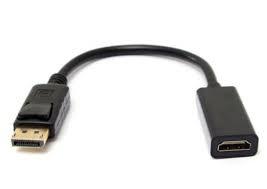מתאם DISPLAYPORT זכר ל HDMI נקבה