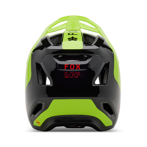 קסדת אופניים מלאה לילדים פוקס צהוב / שחור - FOX RAMPAGE YTH IMG V25