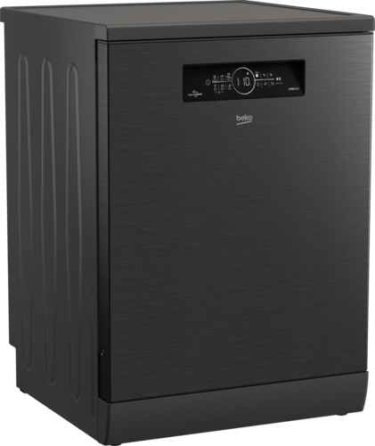 מדיח כלים ‏רחב בקו Beko BDFN36522D - נירוסטה מושחרת