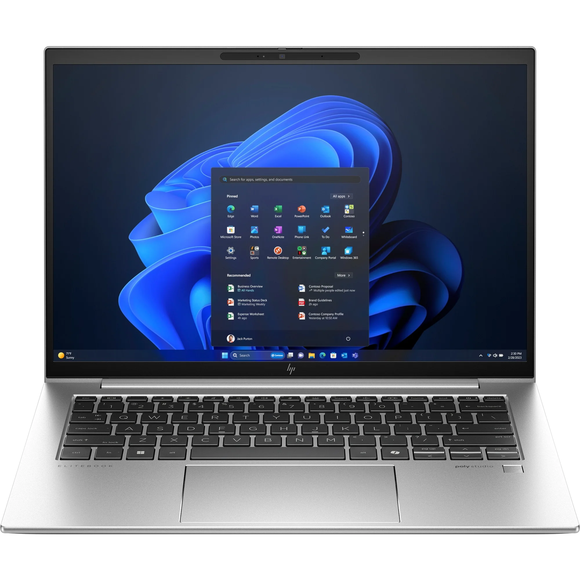 מחשב נייד HP EliteBook 840G11 U7/32/1TB/Win11P 9G0P4ET
