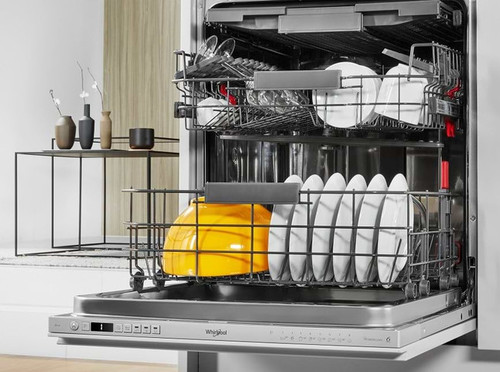 מדיח כלים אינטגראלי מלא 14 מערכות כלים Whirlpool WRIC3C26PF