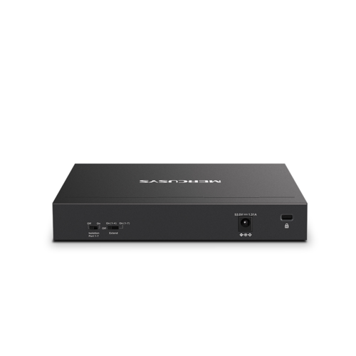 מתג לא מנוהל Mercusys MS108GP 8-Port Gigabit Desktop Switch with 7-Ports PoE