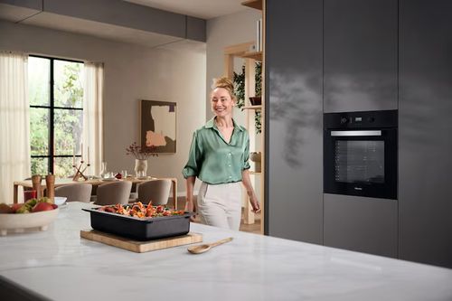 תנור בנוי פרוליטי 76 ליטר Miele H2455BP מילה תוצרת גרמניה