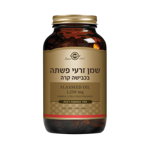 שמן זרעי פשתן 1250 מ
