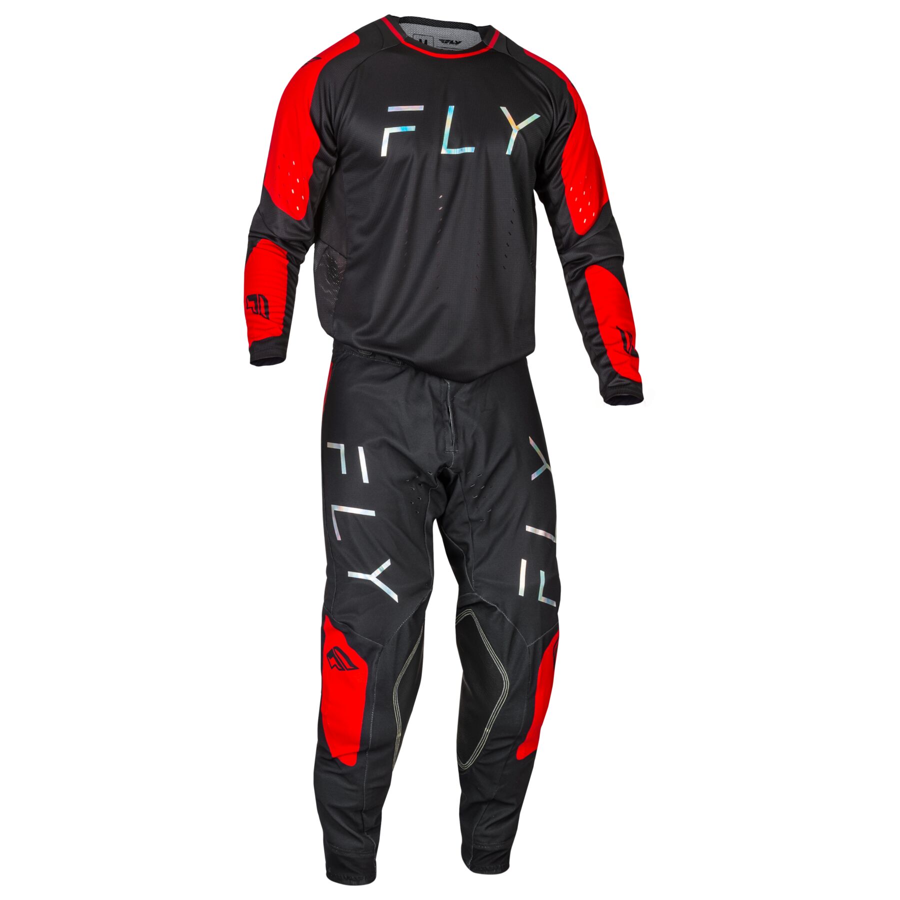 חליפת פליי שחור / אדום - FLY RACING EVOLUTION DST V24