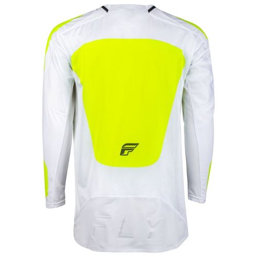 חליפת פליי לבן / צהוב - FLY RACING EVOLUTION DST V24