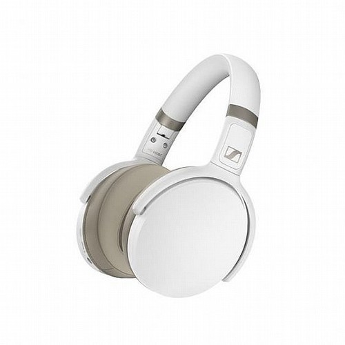אוזניות אלחוטיות סנהייזר SENNHEISER HD 450BT ANC Bluetooth, צבע לבן White, שנה אחריות 