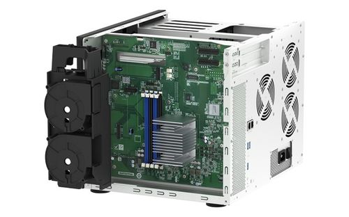 מערכת איחסון QNAP TS-1655 16Bays, 2xM.2-NVMe-Slots 8GB RAM Tower NAS Server 